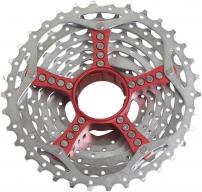 Freizeit SRAM Kassette PG-990 MTB 11-34 Zähne, redwin (rot) 11,13,15,17,20,23,26,30,34 Zähne