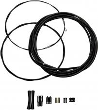 Freizeit Schalt-/ Bremskabel-Kit SlickWire 5 mm / Rennrad / schwarz / Bremskabel / Standard