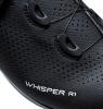 Freizeit Rennradschuhe Whisper R1 41 / schwarz