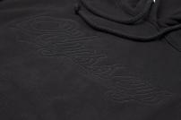 Freizeit Sweatshirt Odsy Big Stitch Pullover Hoodie Black M