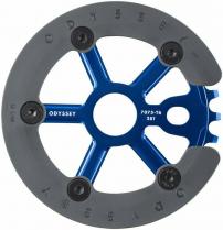 Freizeit Utility PRO Kettenblatt anodized blue / 28T