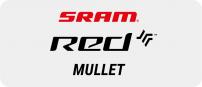 Freizeit SRAM RED Mullet eTap AXS Gruppe Road  