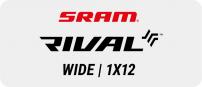 Freizeit SRAM Gruppe Rival AXS Wide 1x12 