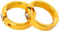 Anbauteile CONTEC LOCK-ON G-RING PR. KLEMMRINGE L2-G2 GOLD