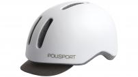 Fahrradzubehör HELM POLISPORT COMMUTER GR.M WHITE/GREY MATT