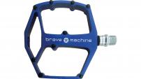 Anbauteile BRAVE MACHINE PEDAL SOLID CNC PLATTFORM BLAU