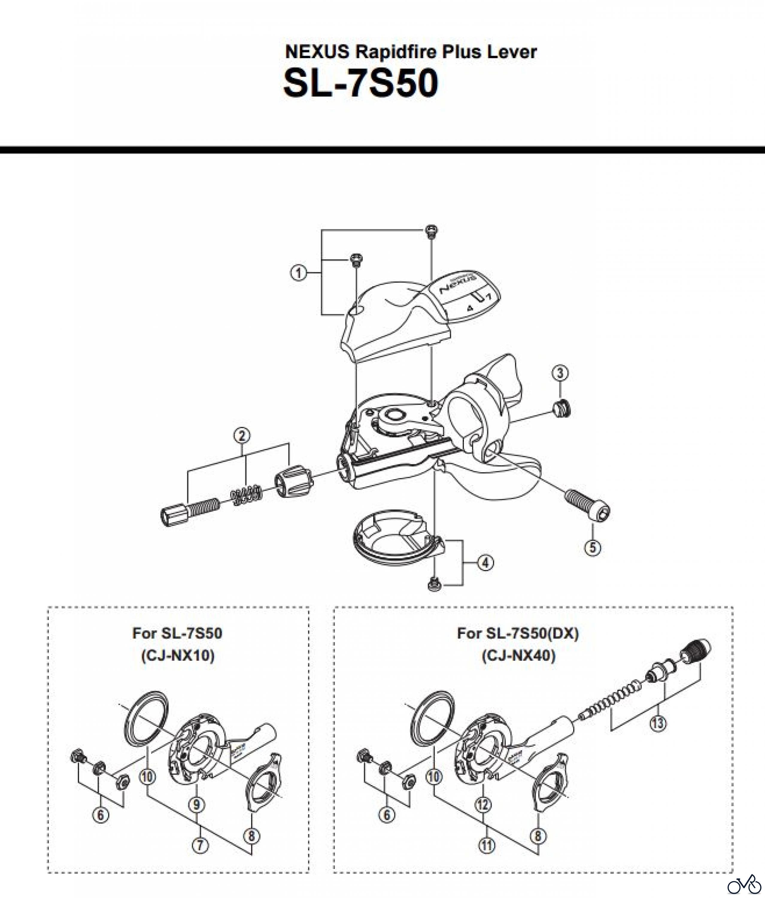 shimano nexus cj nx10