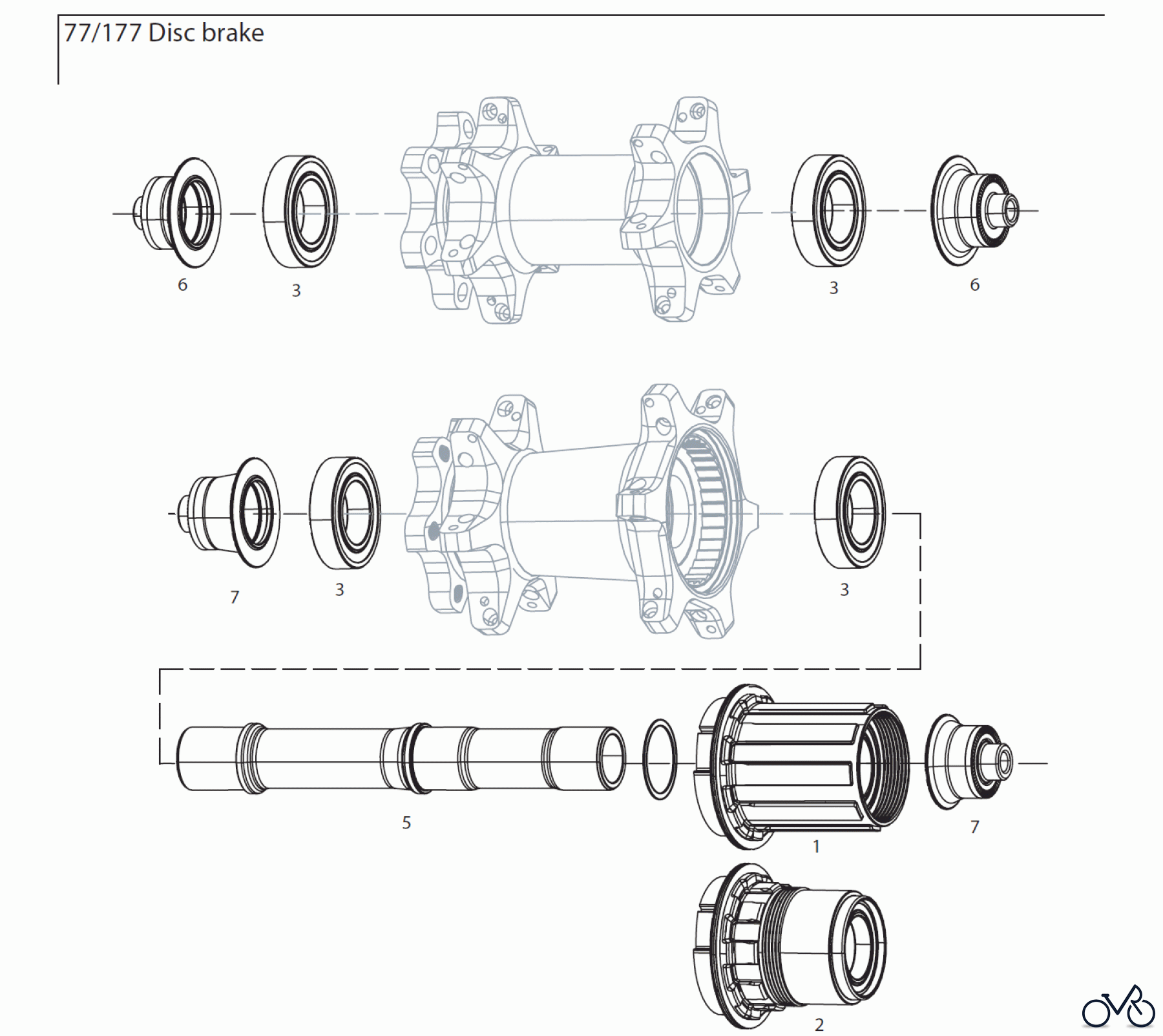  Sram Zipp 77/177 Disc brake