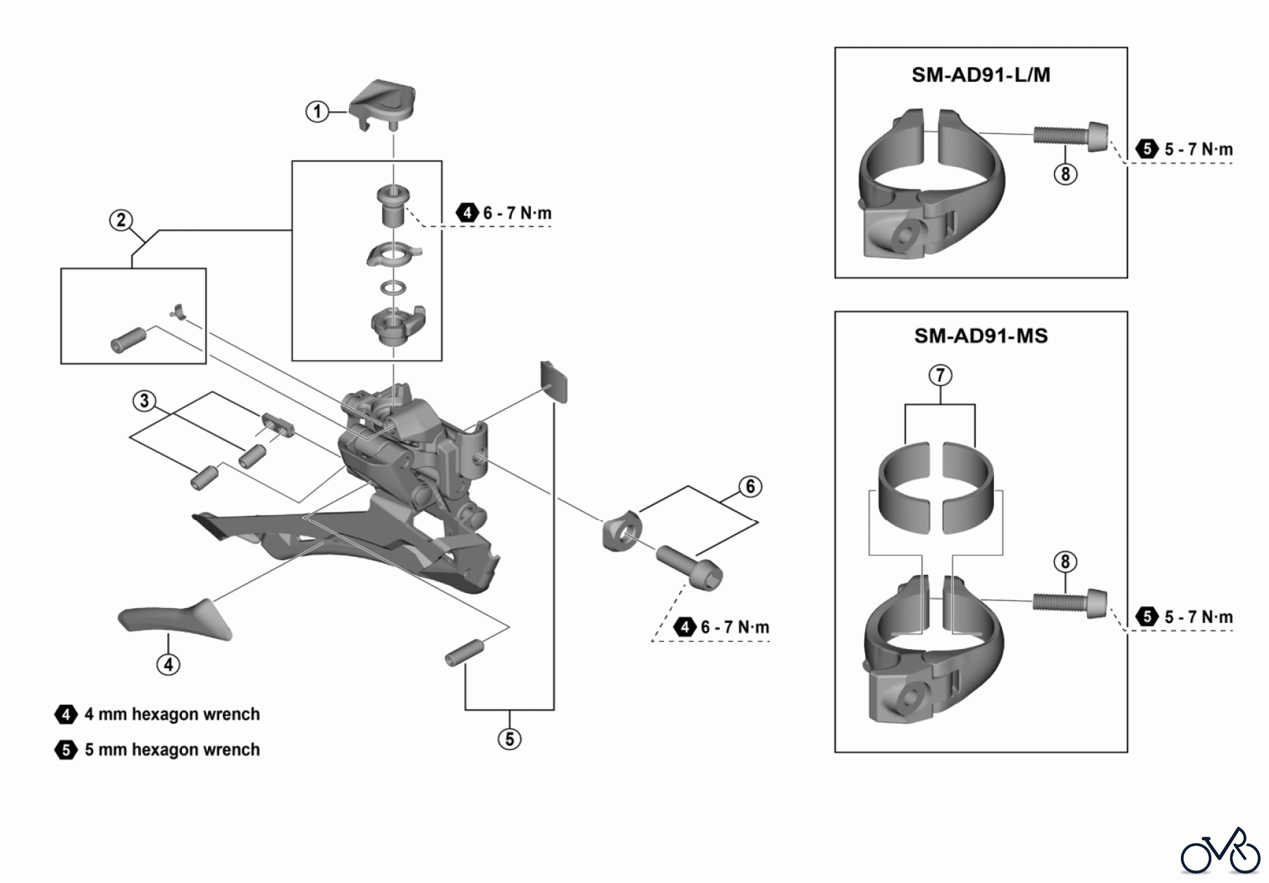  Shimano FD Front Derailleur - Umwerfer FD-RX820 GRX Umwerfer